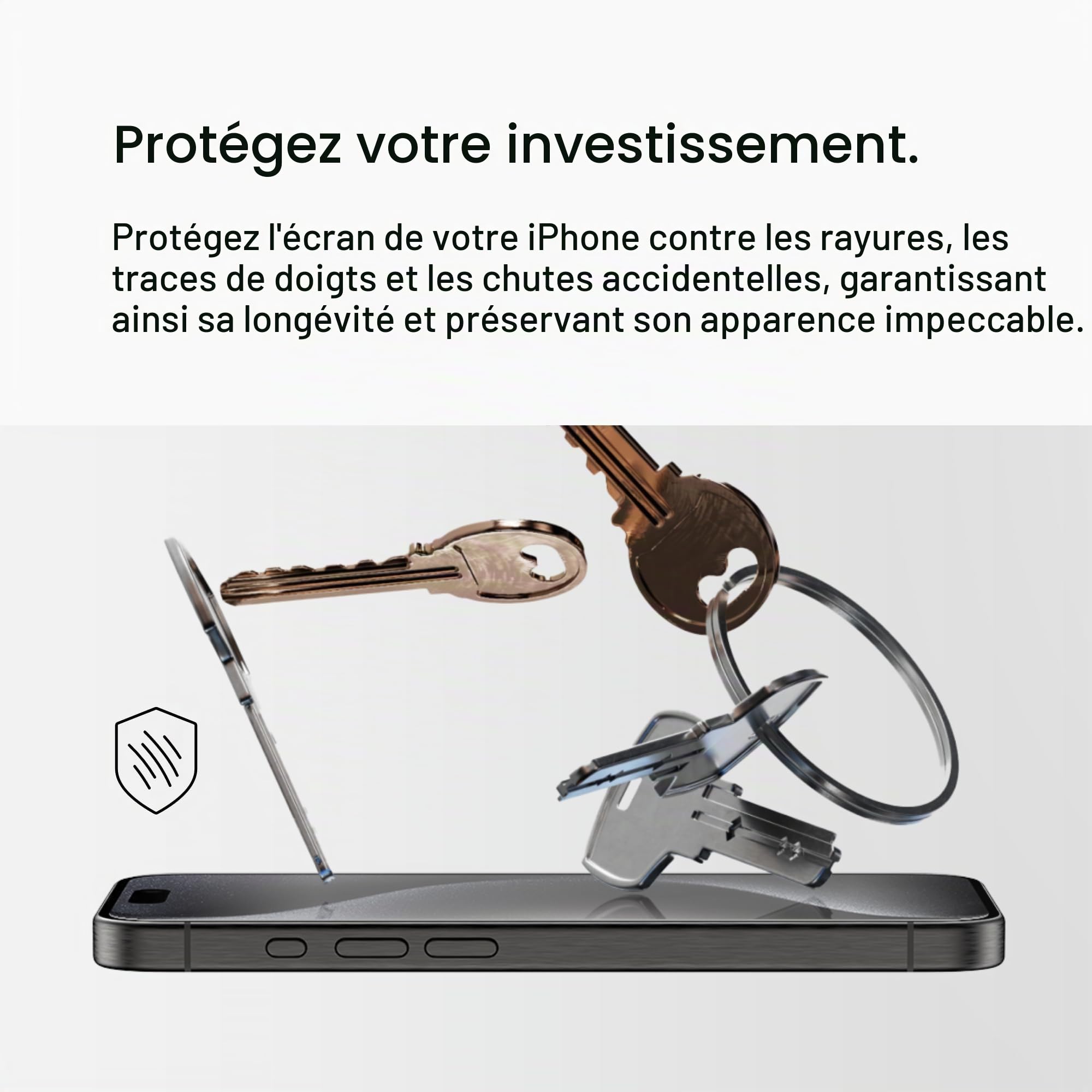 Belkin Protection d'écran iPhone 15 Pro