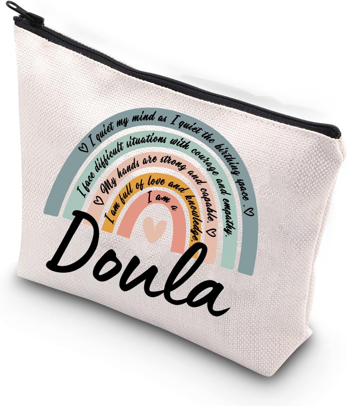 WCGXKO Doula Thank You Gift Doula Definition Gift Doula Zipper Pouch Cosmetic Bag (Doula)