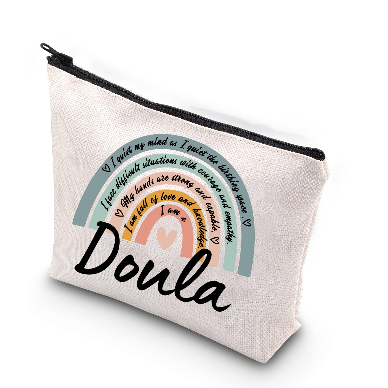 WCGXKO Doula Thank You Gift Doula Definition Gift Doula Zipper Pouch Cosmetic Bag (Doula)
