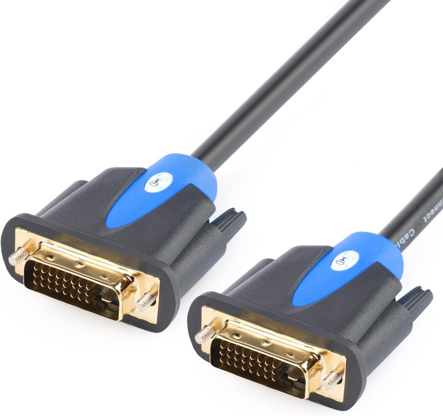 SHD 3Feet DVI Cable, DVI-D Dual Link Monitor Cable for PC, HDTV, Projector