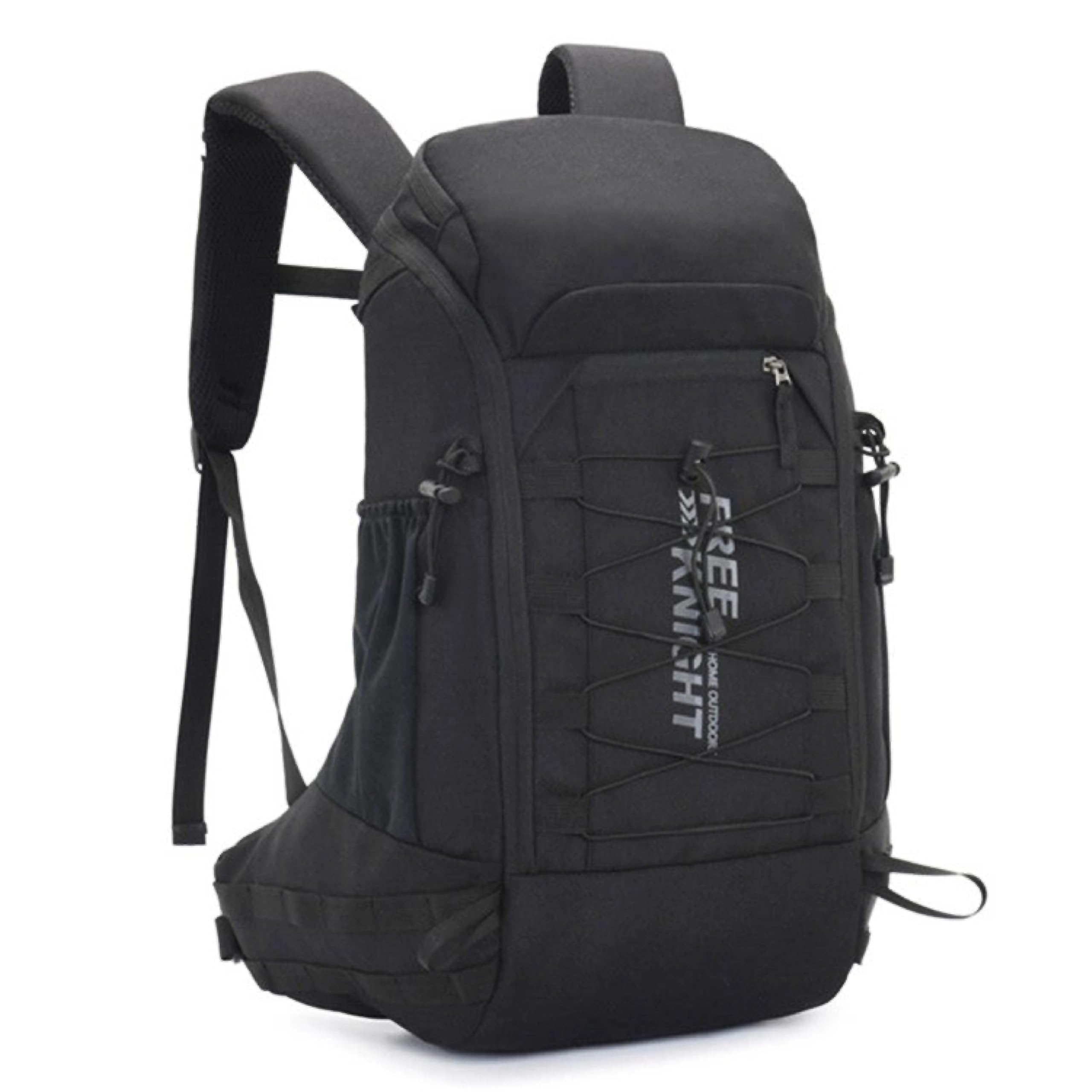 Sport Knight Outdoor Rucksack 40L, Wasserdicht & Leicht – Trekking, Wandern, Reisen, mit Regenschutz & Hüftgurt, aus Oxford Gewebe Blau