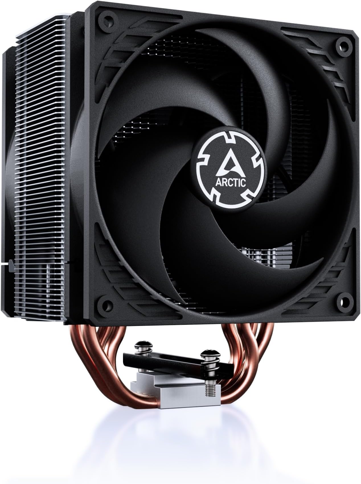 ARCTIC Freezer 36 - Single-tower CPU cooler with push-pull, two pressure-optimised 120 mm P fans, fluid dynamic bearing, 200-1800 rpm, 4 heatpipes, incl. MX-6 thermal compound