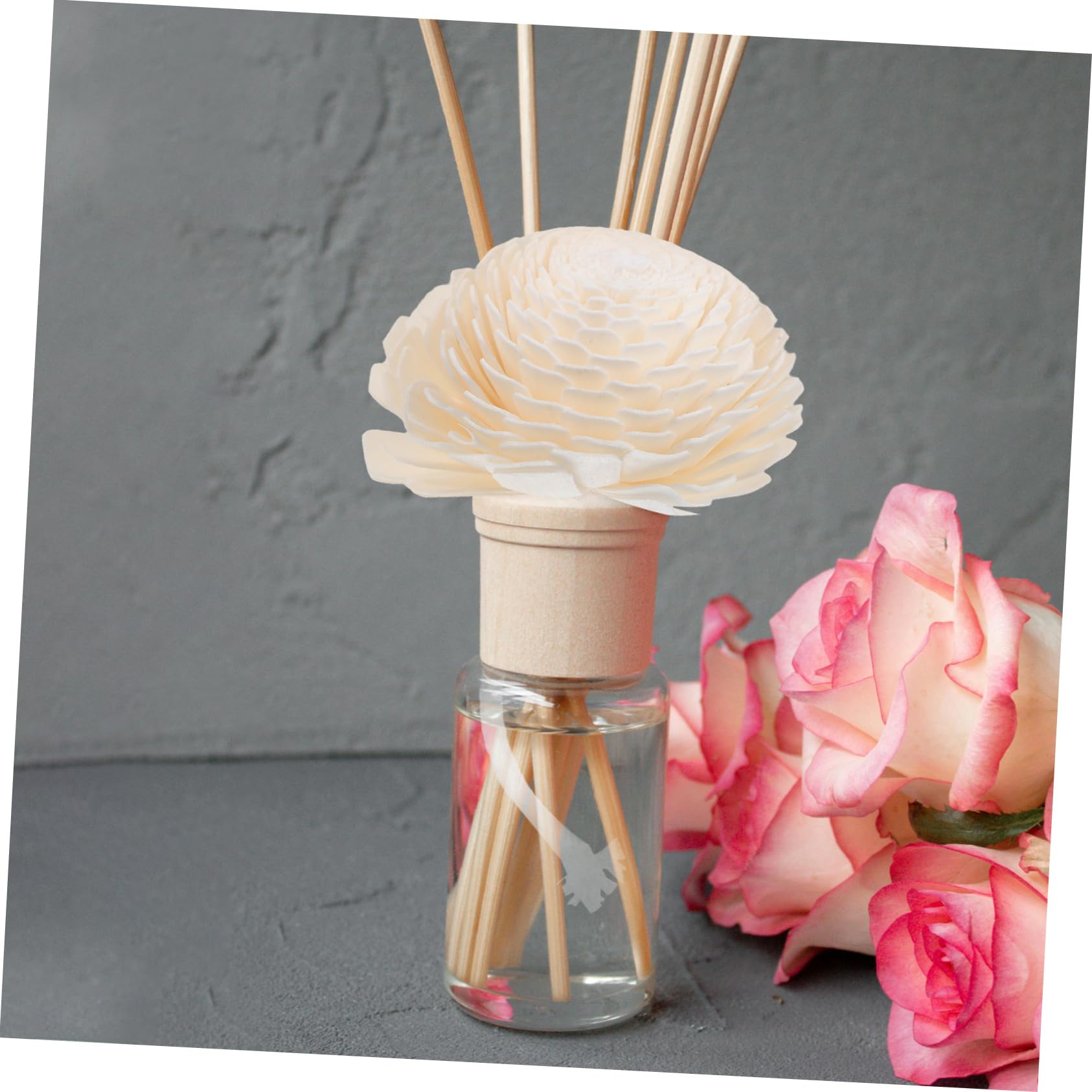 KOMBIUDA 10stücke Künstliche Aromadiffusor Blumen Für Raumdekoration -duftspender Mit Ätherischem Öl Beruhigende Atmosphäre Für Zuhause Und Hochzeiten