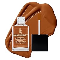 Vista 21 de Black Radiance Color Perfect Base Líquida de Maquillaje de Cobertura Completa, Pimienta de Jamaica, 1 Onza