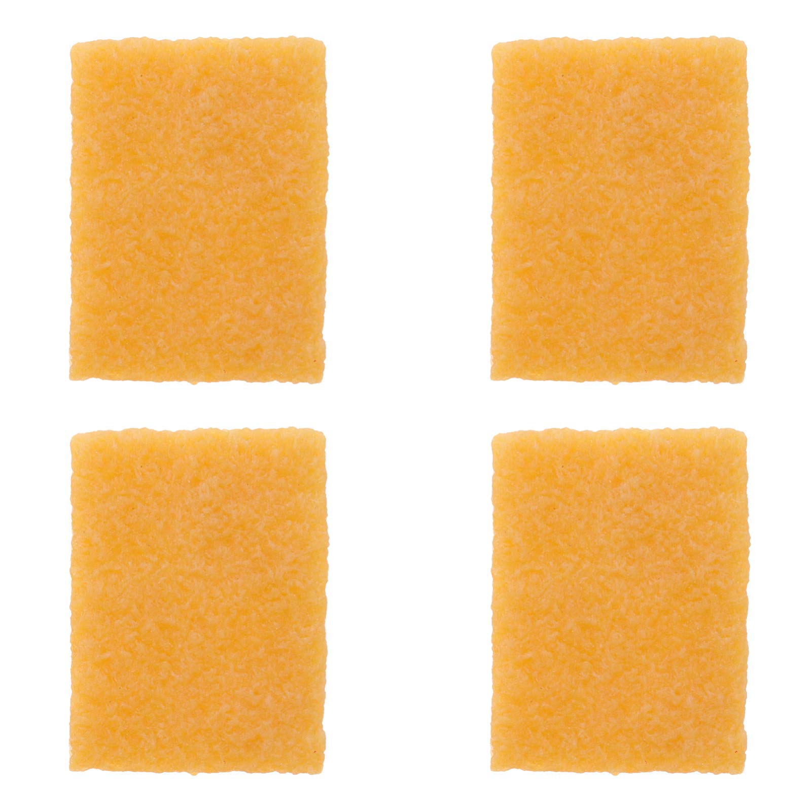 YARNOW 4 Pcs Skateboard Cleaner Rubber Griptape Skateboard Cleaning Block Abrasive Sanding Belt Cleaner Eraser Cleaning Sander Stick for Shoe Skateboard (Khaki)