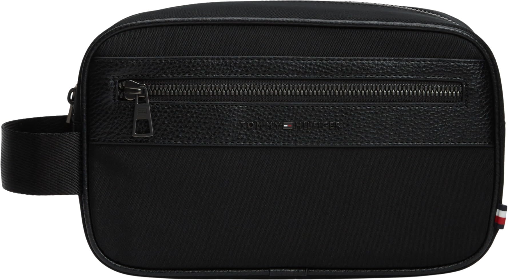 Tommy Hilfiger Men Th Repreve Washbag AM0AM14514 Washbag, BLACK (Black), One Size