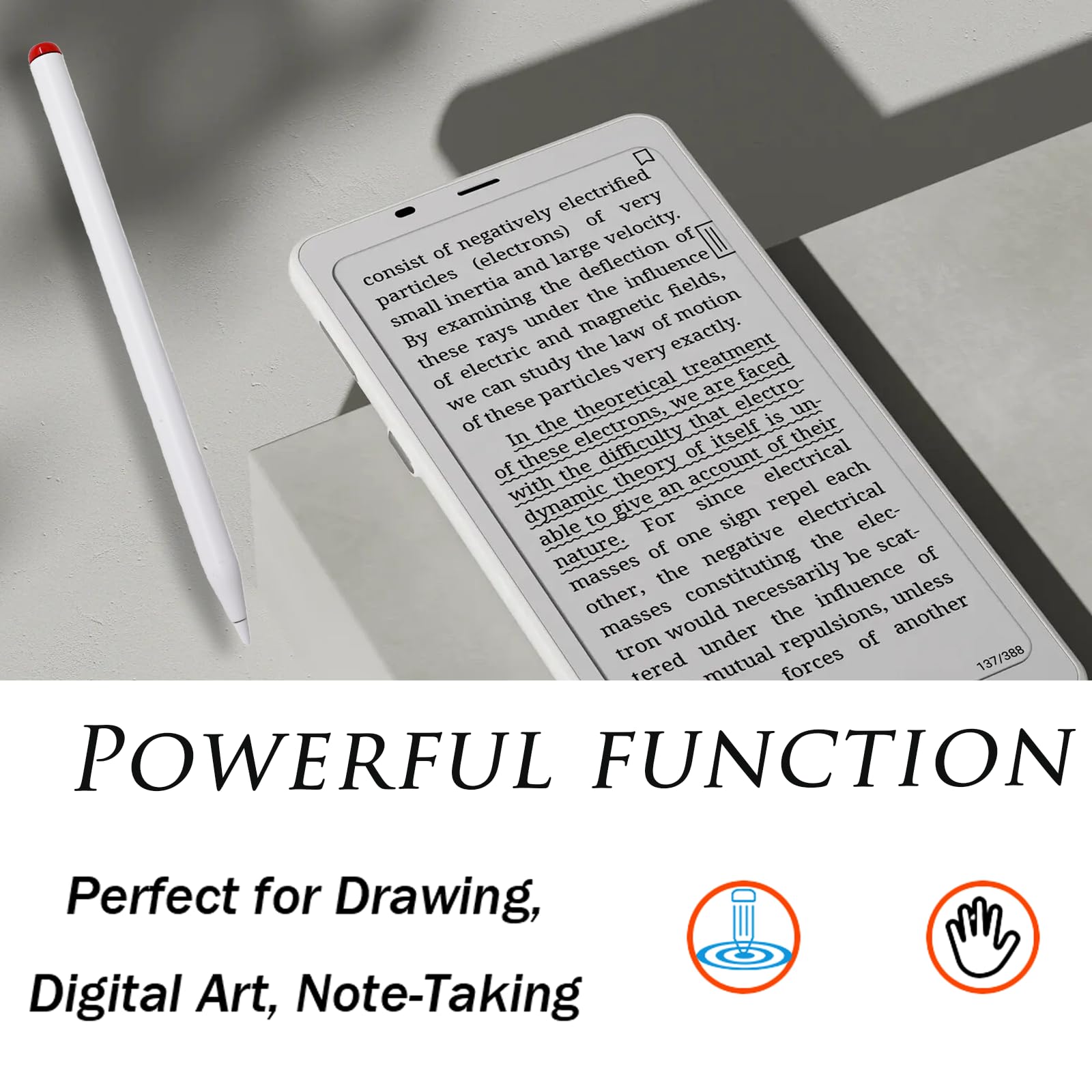 Active Stylus compatibile con BOOX Palma2 Pro Pen, StylusPen compatibile con BOOX InkSense Plus Active Stylus, penna per Go Color 7 Gen II per Go 7 [non per GoColor7 Gen I]