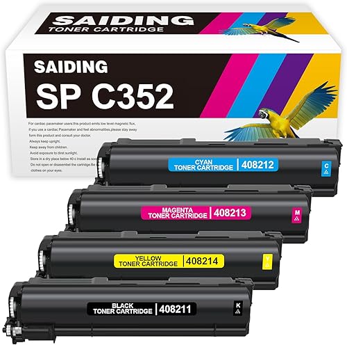 Miniatura 404 de SAIDING Cartuchos de tinta remanufacturados 712 712XL de repuesto para impresora de trazador DesignJet T230 T210 T650 T630 Studio (paquete de 4) 4-1