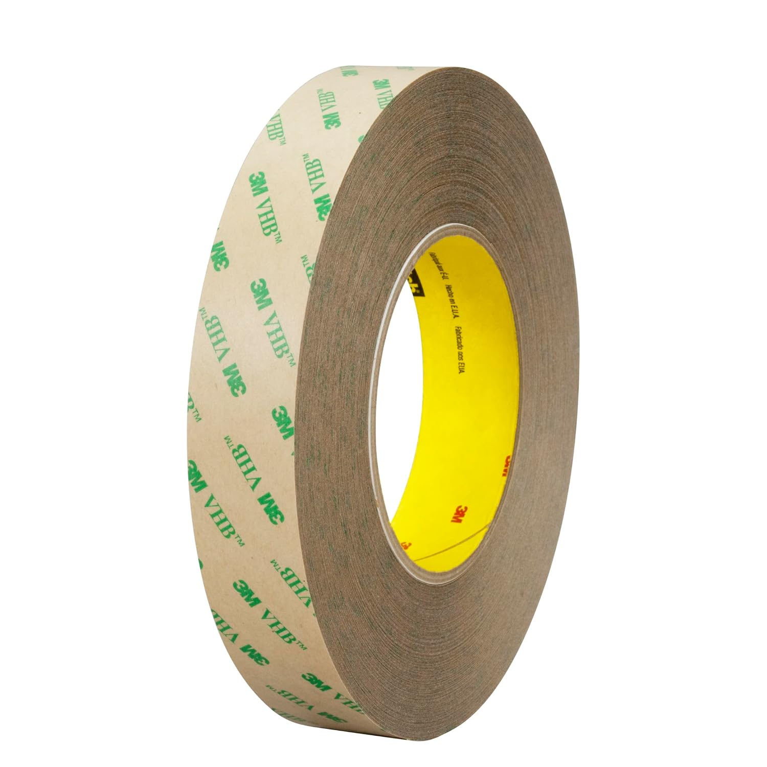 VHB 3M Adhesive Transfer Tape F9469PC, Clear, 24 in x 60 yd, 5 mil, 1 Roll | Double Sided, Thin Profile, High Strength Acrylic Adhesive