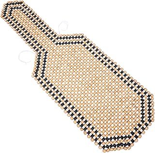 SUPVOX 1 Peça Capa De Almofada De Assento Para Assentos Universais Capas De Assento Para Carros Capas De Assento De Carro De Madeira Frisadas Capas De Carro Para Automóveis Capa De