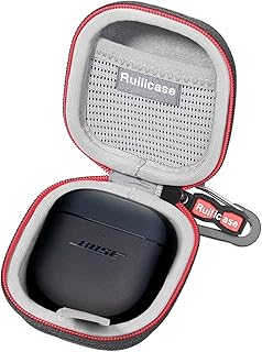 ケース Bose QuietComfort Ultra Earbuds/QuietComfort EarbudsⅡ/Ultra 2/1 ワイヤレスイヤホン対応(ケースのみ) (ブラック)