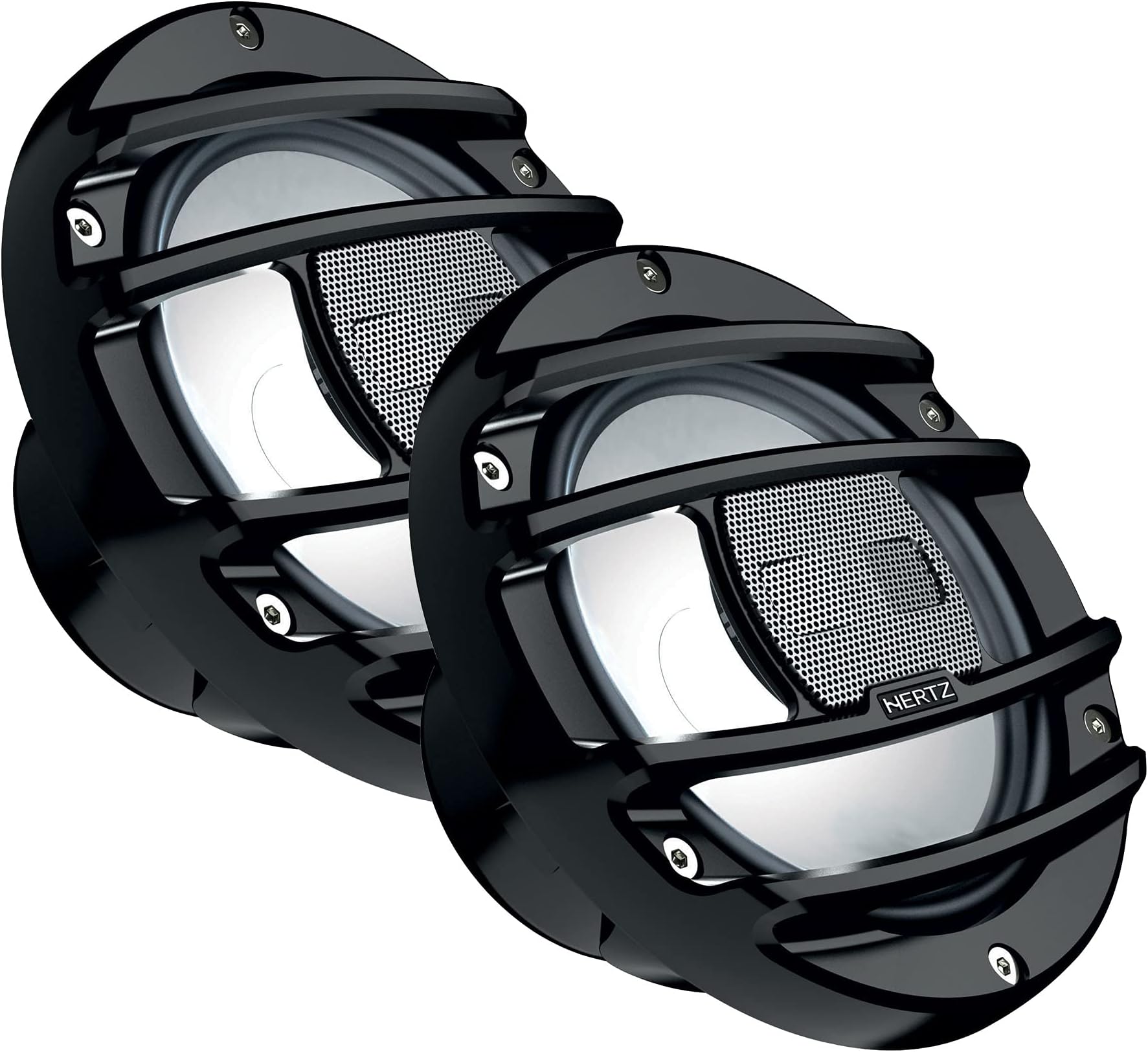 HERTZ150W 6.5" HMX 6.5 S-LD RGB LED IP65 Marine Speakers - Black