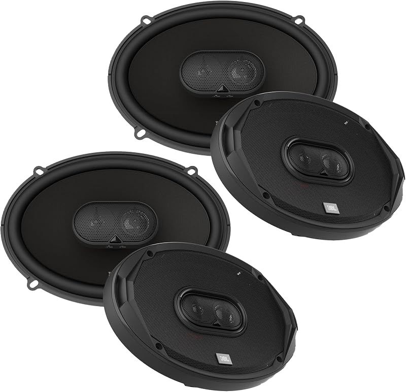 JBL - Two Pairs of STADIUM962M 6" x 9" Step-up Multielement Car Audio Speaker Systems