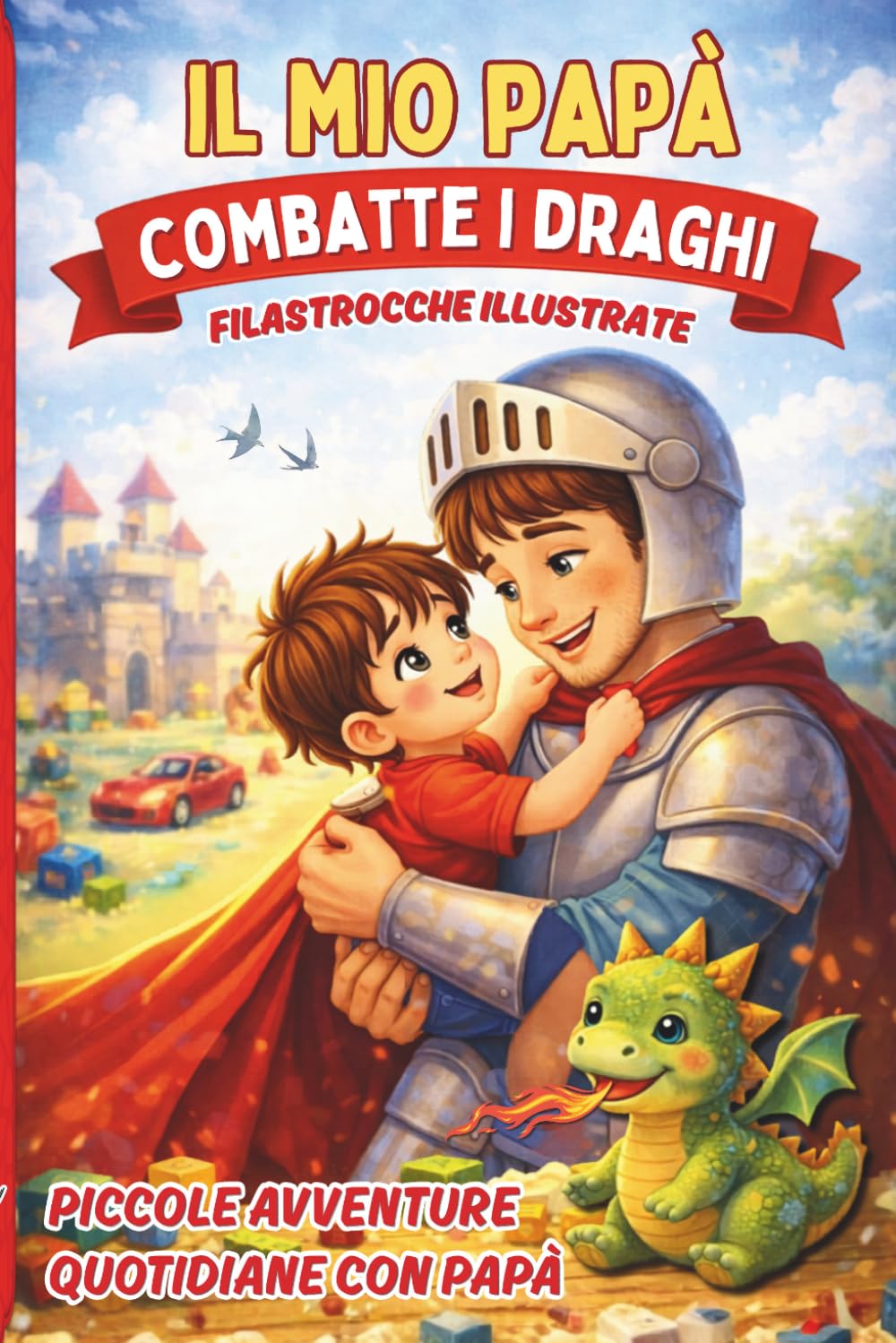 IL MIO PAPÀ COMBATTE I DRAGHI: Filastrocche illustrate sul legame tra papà e bambino.