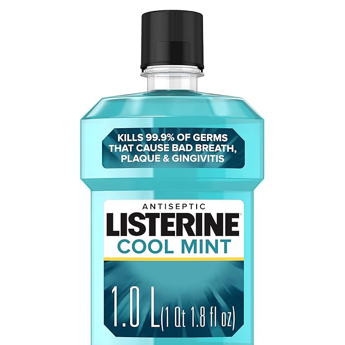 Buy Listerine Cool Mint Antiseptic Oral Care Mouthwash to Kill 99 of