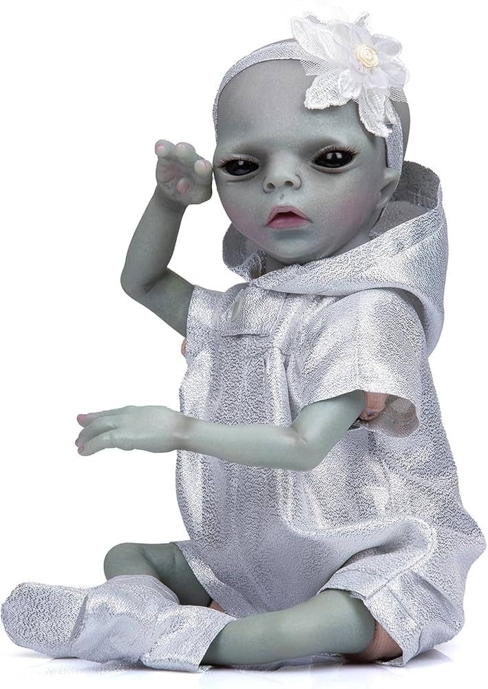 Amazon | コレクタブルリボーンベイビー|リアルなエイリアン人形|フル