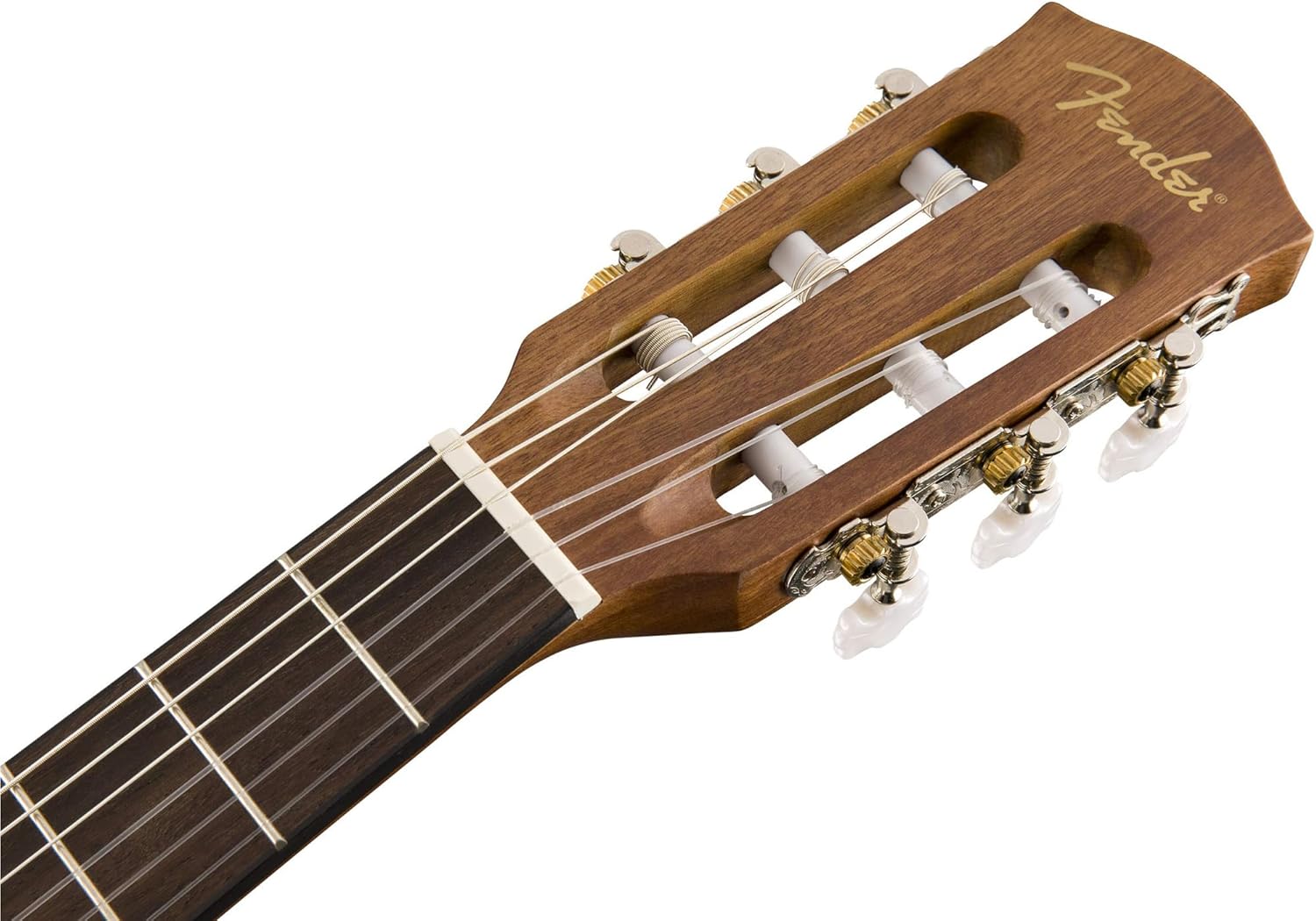 Fender FA-15N 3/4-Size Kids Classical Guitar - Natural Learn-to-Play Bundle with Gig Bag, Tuner, Picks and Austin Bazaar Instructional DVD