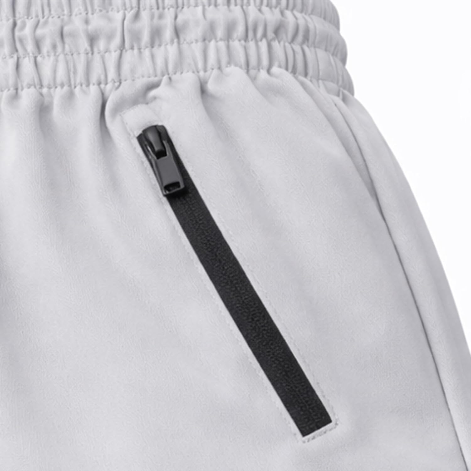 Galaxy by Harvic Men's 5-Pack Performance Training Shorts with Zipper Pockets (Sizes, S to 2XL)