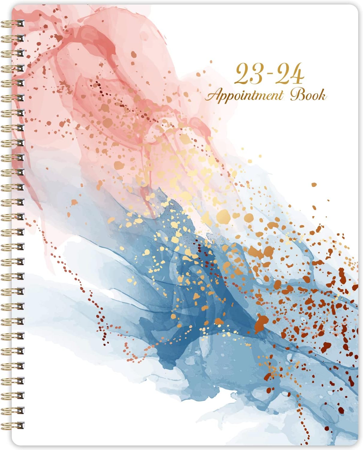 Appointment Book 2023-2024 - 2023-2024 Daily Planner, 8'' x 10'' Hourly Planner 2023-2024, 12-Month Weekly Appointment Book from Jul. 2023-Jun. 2024, Appointment Calendar Planner 2023-2024 With Tabs, Flexible Cover