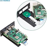 Vista 5 de UCTRONICS Extensor flexible micro SD macho a hembra, adaptador de cable de extensión de tarjeta micro SD de 5.9 pulgadas compatible con Raspberry