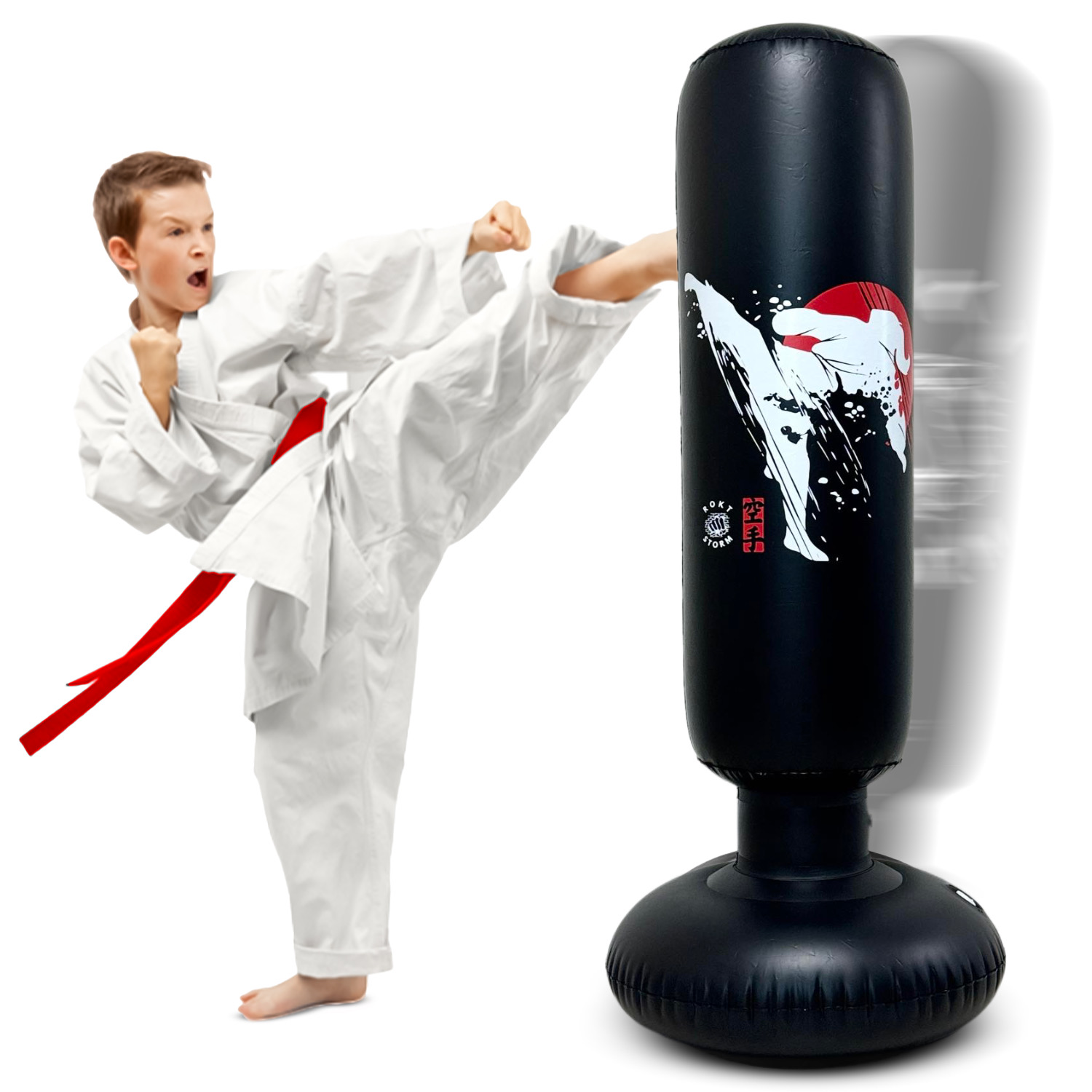 Amazon | サンドバッグ自宅用 子供 大人用 パンチバッグ ボクシングPVC