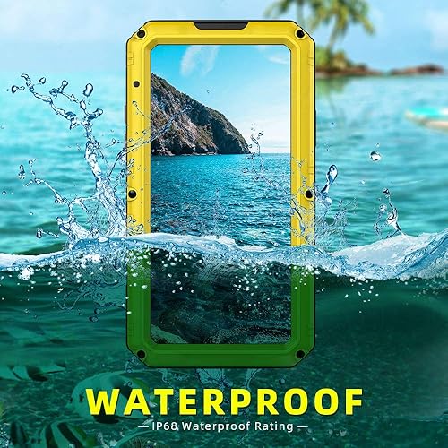 Miniatura 10 de Mitywah Funda impermeable compatible con iPhone 11 Pro, resistente grado militar, a prueba de golpes, protección de pantalla integrada, carcasa de