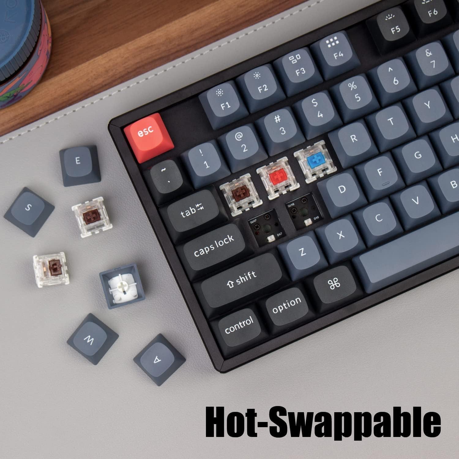 keychron K10 Pro RGBホットスワップ Keychron K10 Pro Hotswap Bluetooth 5.1 RGB Win + Mac Mechanical Keyboa