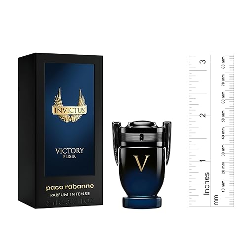 Miniatura 3 de Paco Rabanne Invictus Victory Elixir Intense Parfum Mini Splash para hombre 0.17 Fl Oz