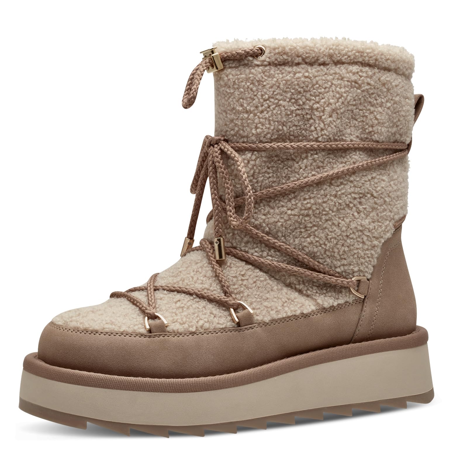 Tamaris Women's Classic Boots, Women's Boots, Touchit Footbed, camel, 3.5 UK