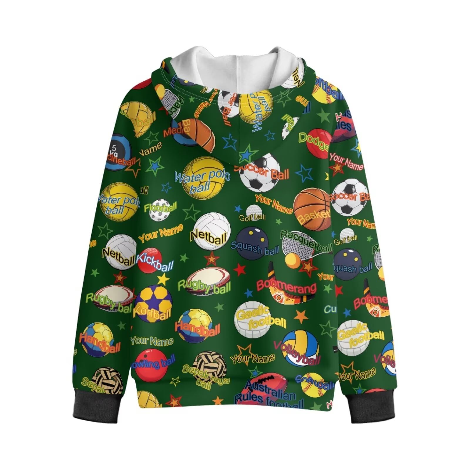 Sudadera con capucha y cremallera para niños, cómoda chaqueta deportiva con forro polar