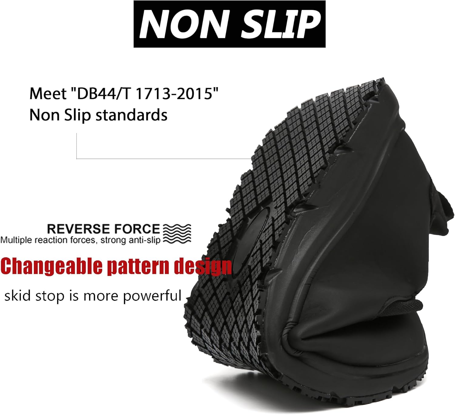 Non Slip Work Shoes for Men Women丨Waterproof & Oil Resistant Chef Food Service Shoe Zapatos de Trabajo para - Image 5