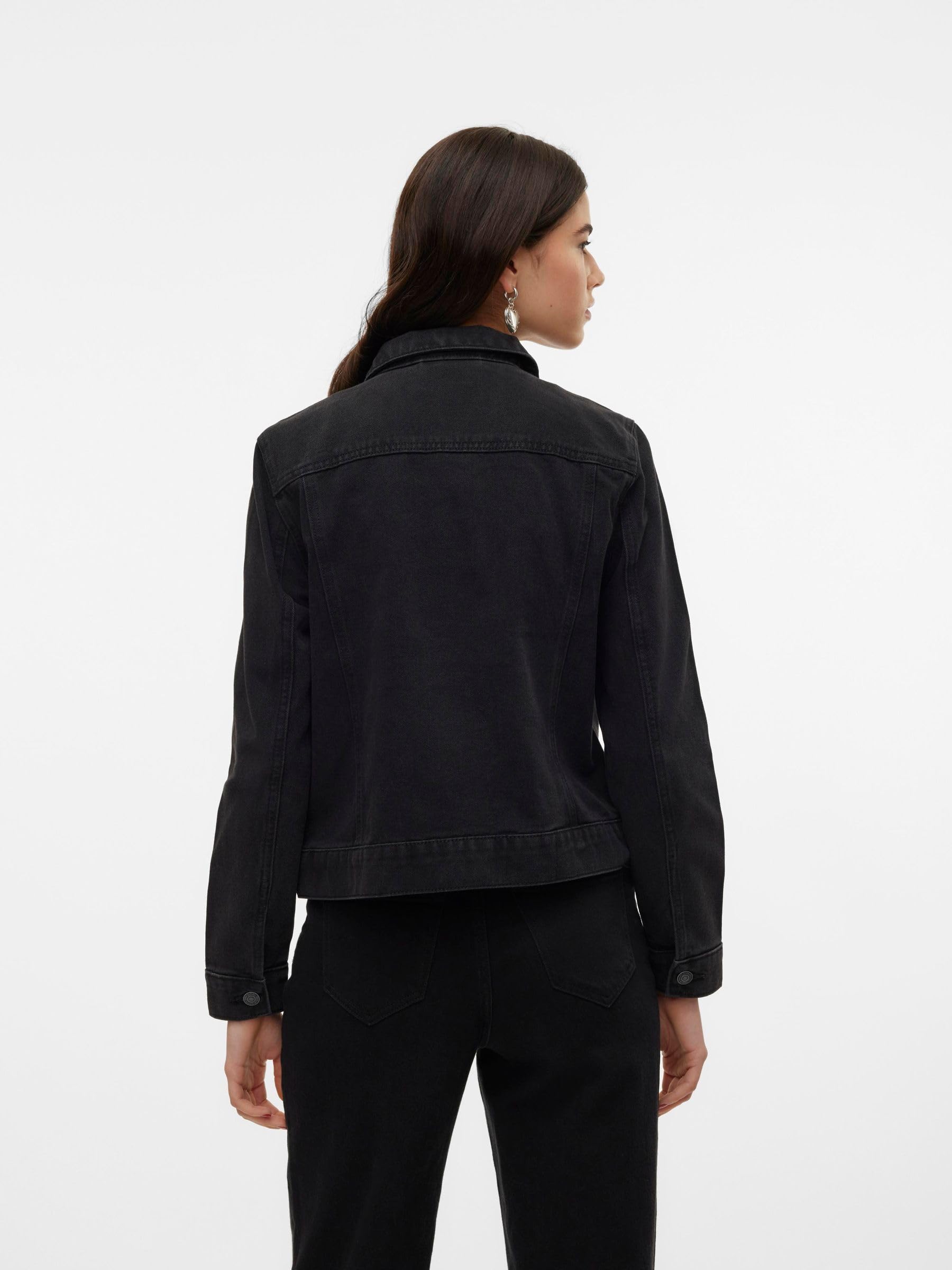 VERO MODA Vmluna LS Slim DNM Giacca Mix Ga Noos Giacca Donna