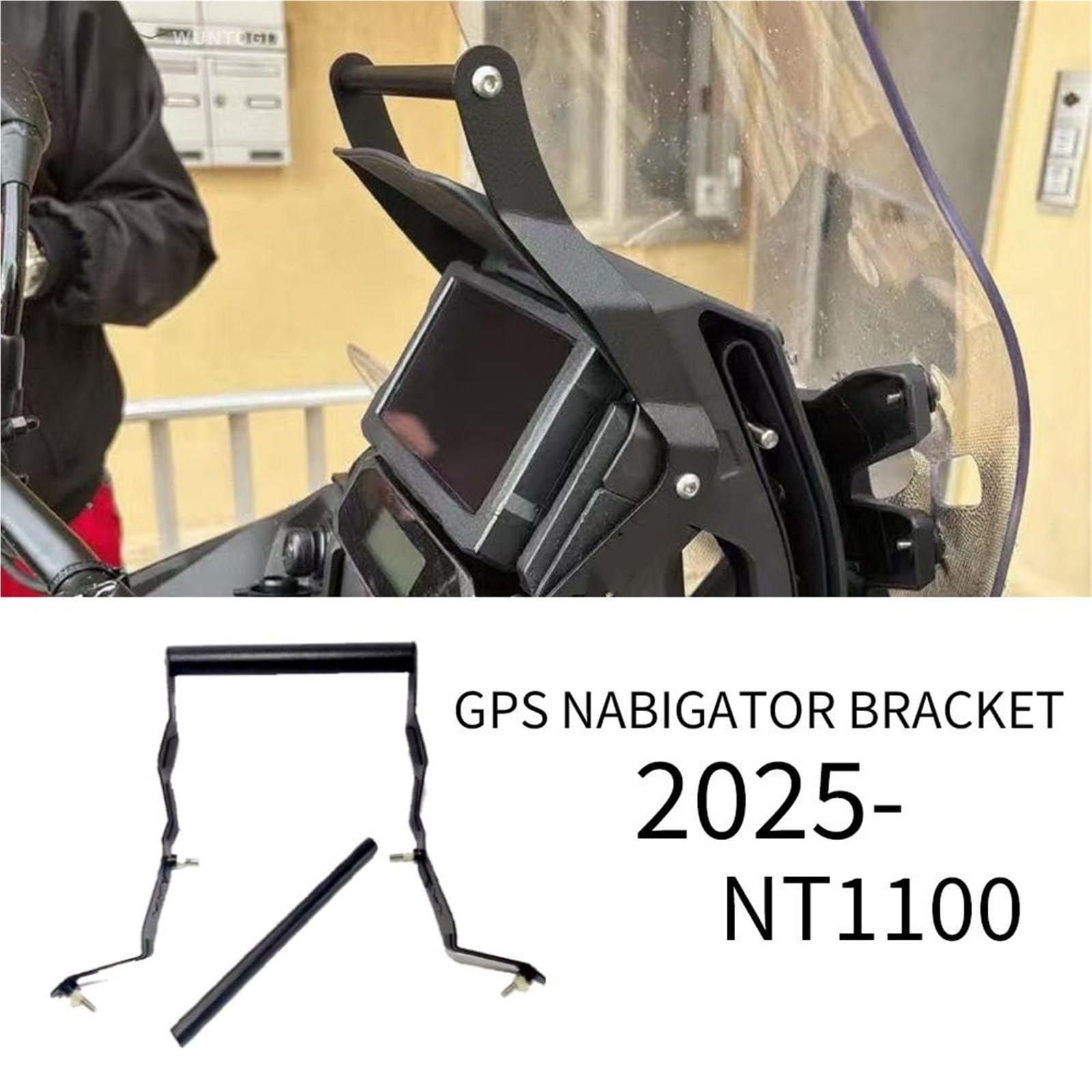 Uchwyt na nawigację GPS do telefonu Pasuje do Honda NT 1100 2025 Uchwyt na telefon Uchwyt na nawigację GPS Motocyklowy uchwyt nawigacyjny GPS