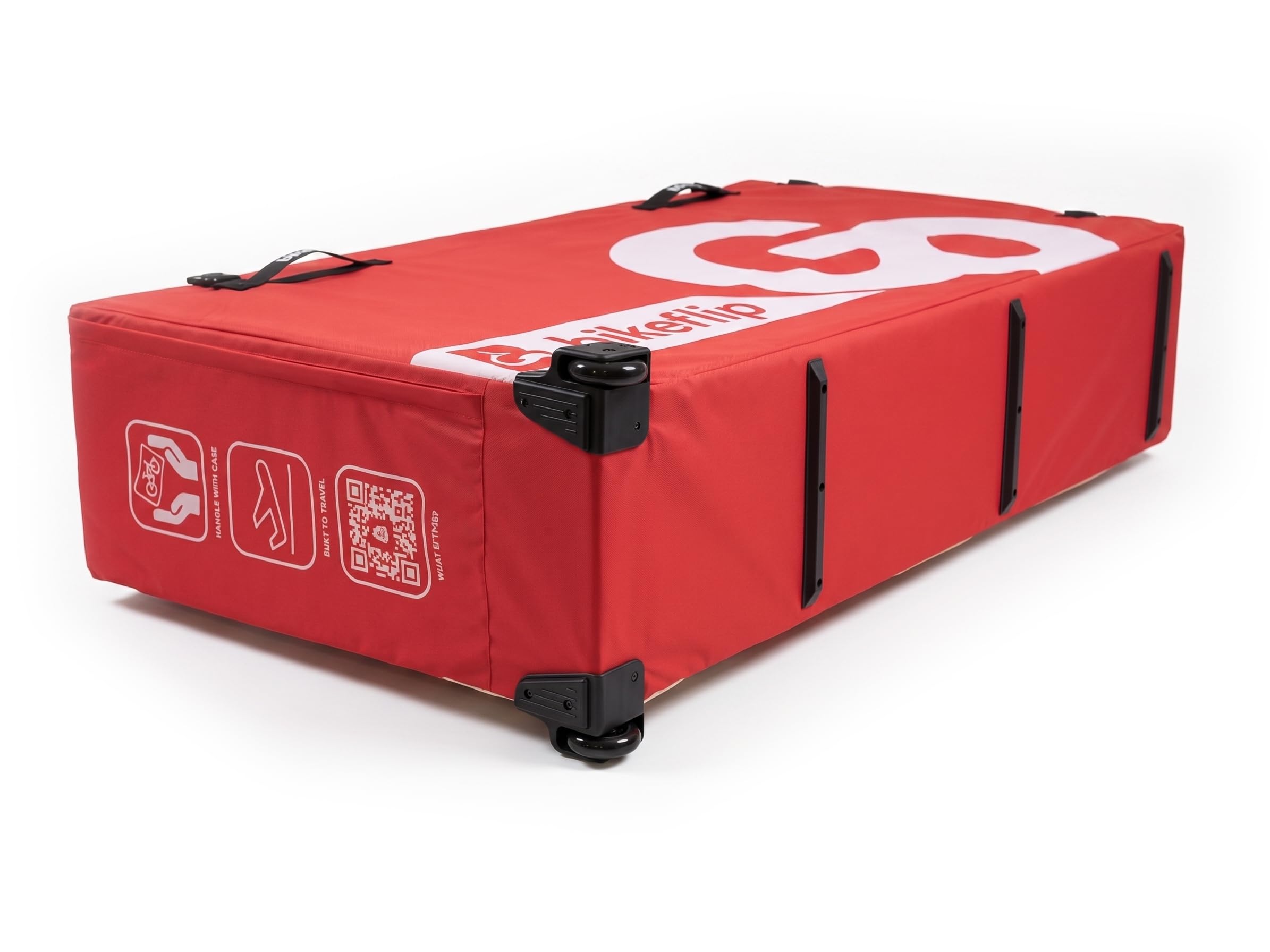 Go Borsa da Trasporto Impermeabile e leggera per Biciclette, Sacca contenitiva per Bikeflip Box Standard e Pro, Trolley con Maniglie e ruote, Valigia per Trasporto Bici (MEDIUM (158x37x86cm))