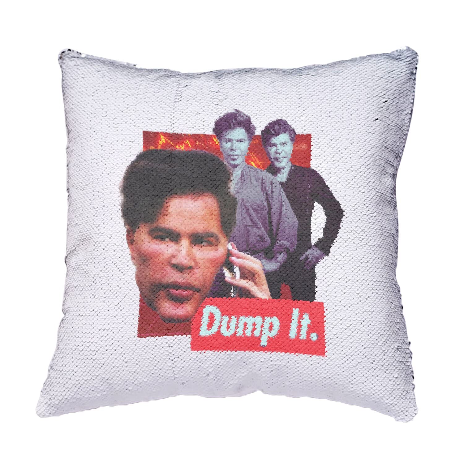 Fabulous Sequin Cushion Cover Red Dump It Crypto Currency Trading Blockchain  Finance Bitcoin Humor Meme : Amazon.co.uk: Toys & Games