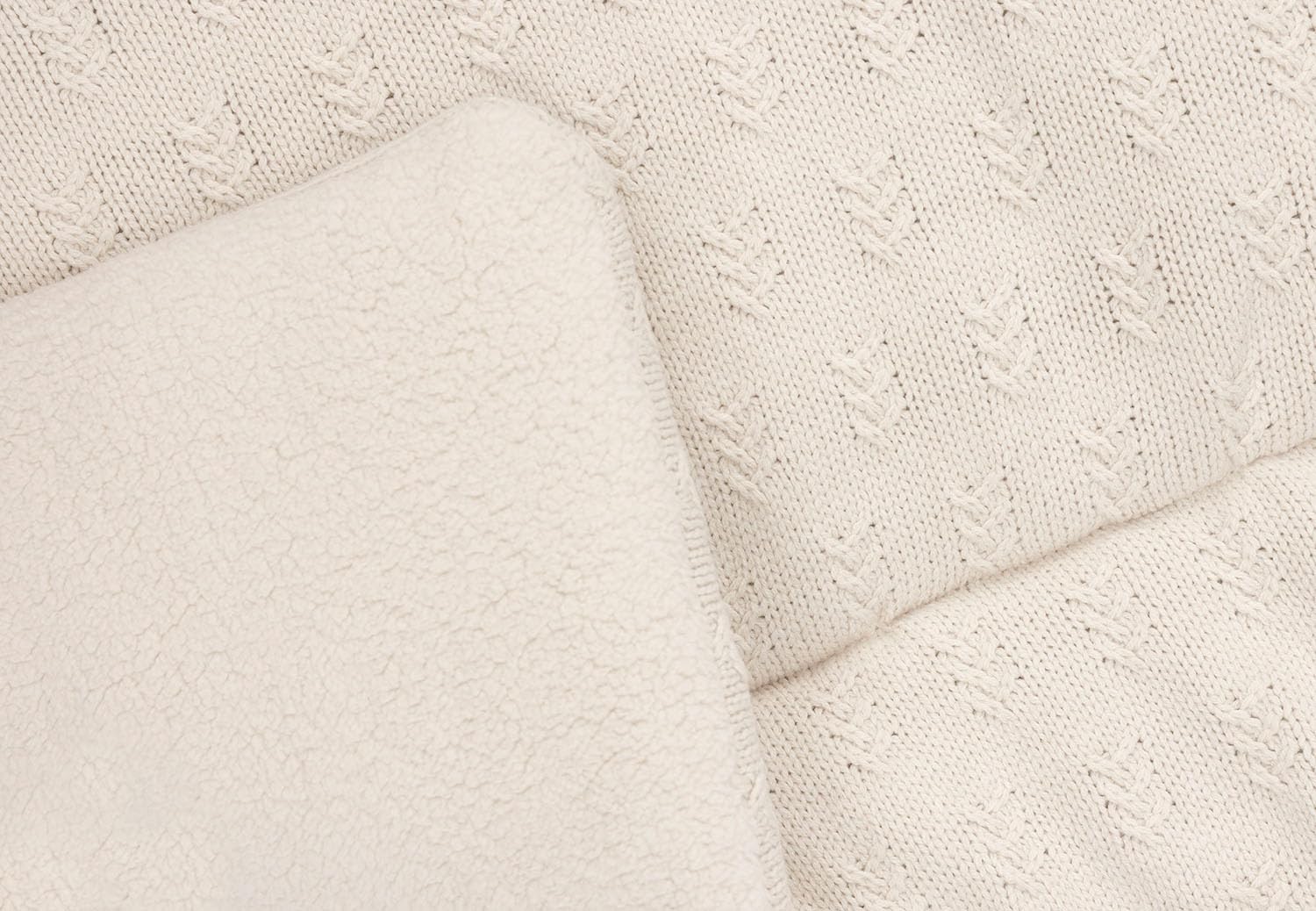 Tapis de parc 75x95cm Grain Knit Oatmeal - Jollein