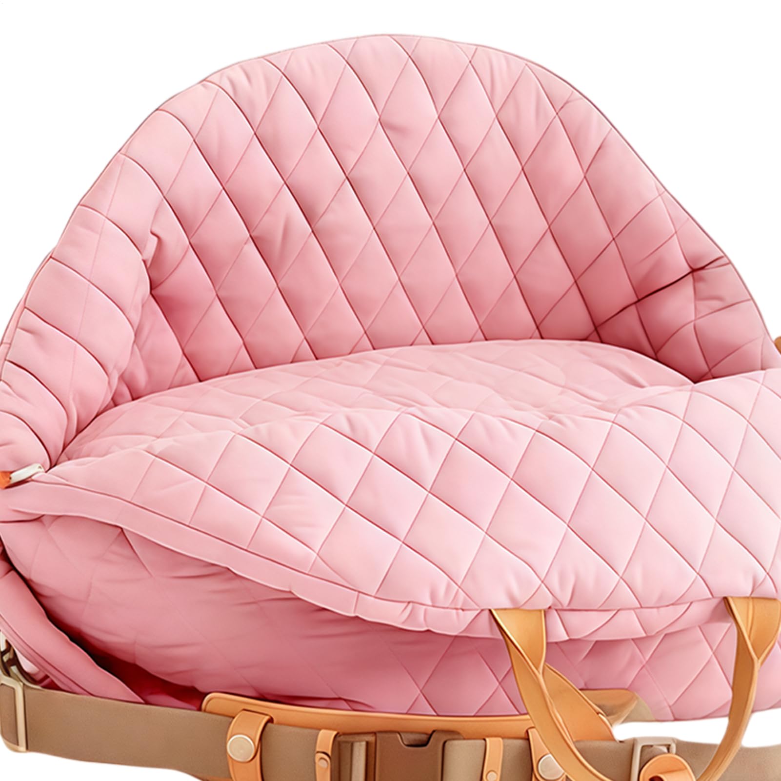 Asiento Canino Con asas, correa ajustable, cama impermeable | Asiento para mascotas y transportín Para camión, SUV, autocaravana, delantero/trasero, viaje, camping, cachorro pequeño,