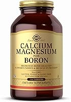 Vista 1 de Solgar Calcium Magnesium Plus Boron - 250 Tablets - Promotes Bone Health, Supports Nerve & Muscle Function - With Boron for Calcium Metabolism