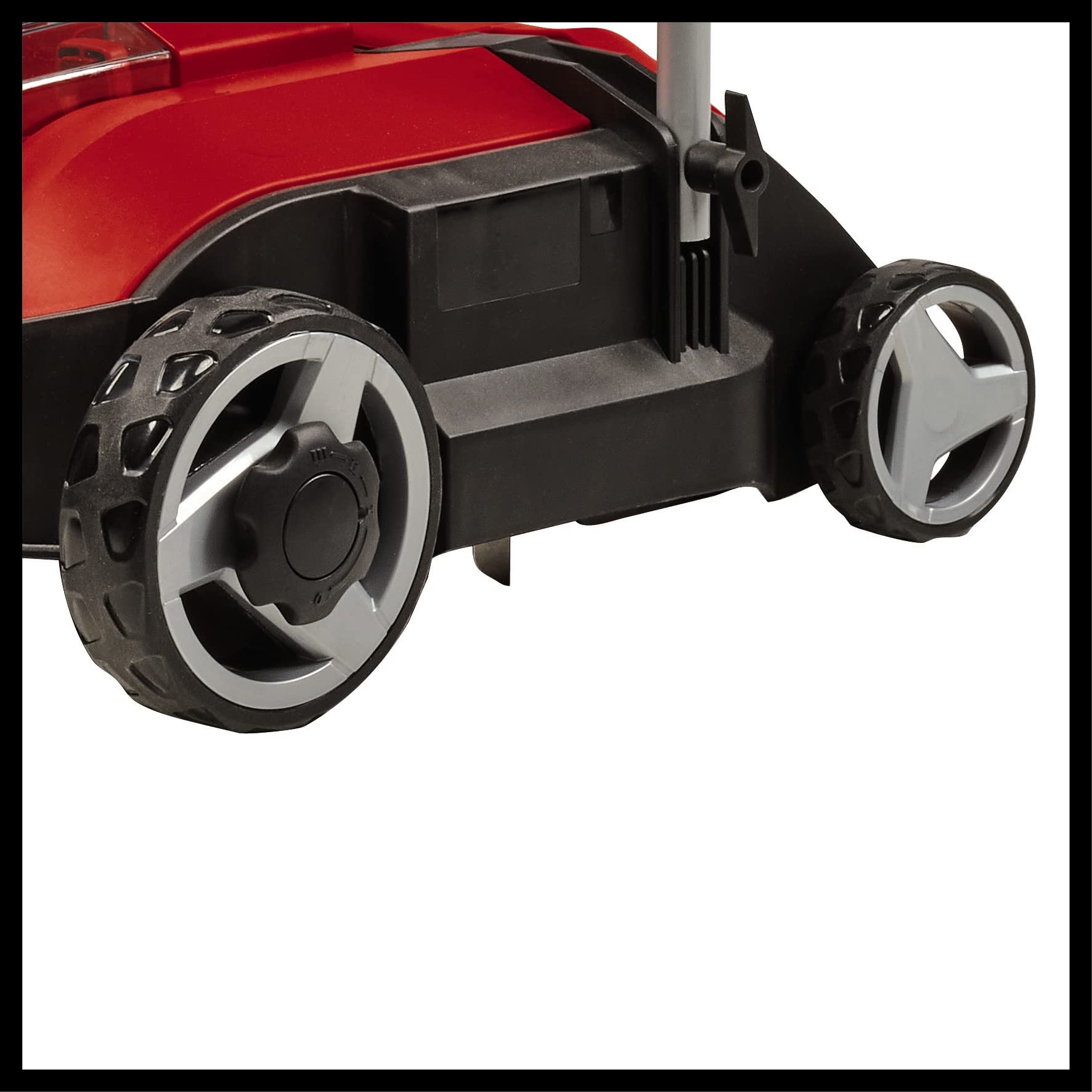 Einhell Wertykulator akumulatorowy GC-SC 18/28 Li-Solo Power X-Change (Li-Ion, 18 V, bezszczotkowy silnik elekt., wałek nożowy 28 cm, 3-stopniowa regulacja głęb. roboczej bez akumulatora i ładowarki)