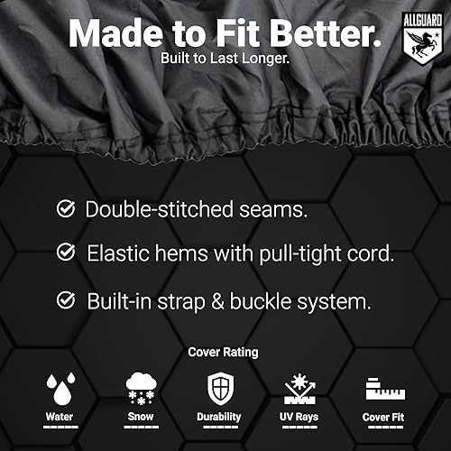 Miniatura 6 de Funda impermeable Max UTV compatible con Kawasaki Mule Pro-fxt Ranch Edition 2019  Exterior e interior  Agua, nieve, sol  Correas de seguridad