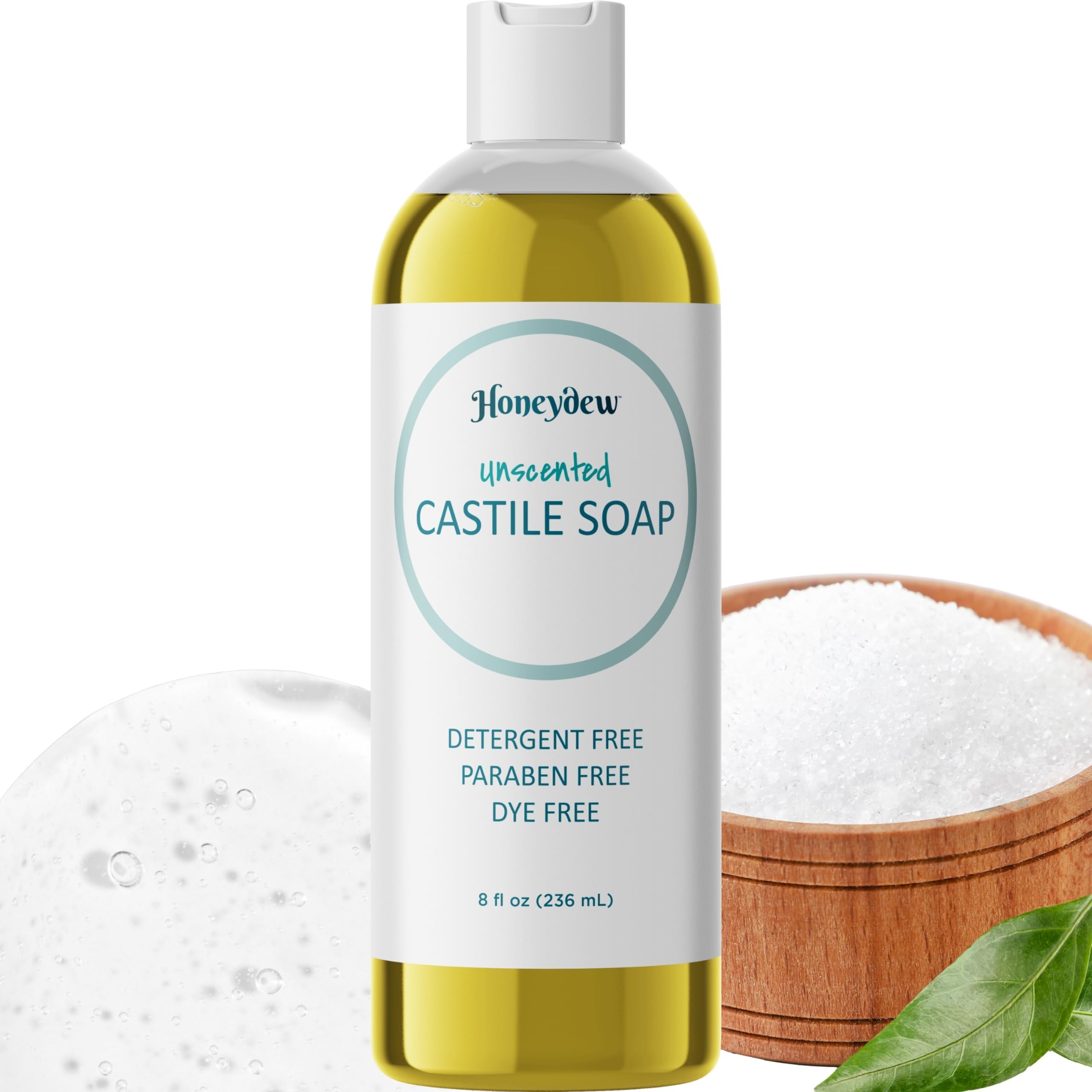 Castile Soap Liquid Unscented Cleanser Liquid Castile