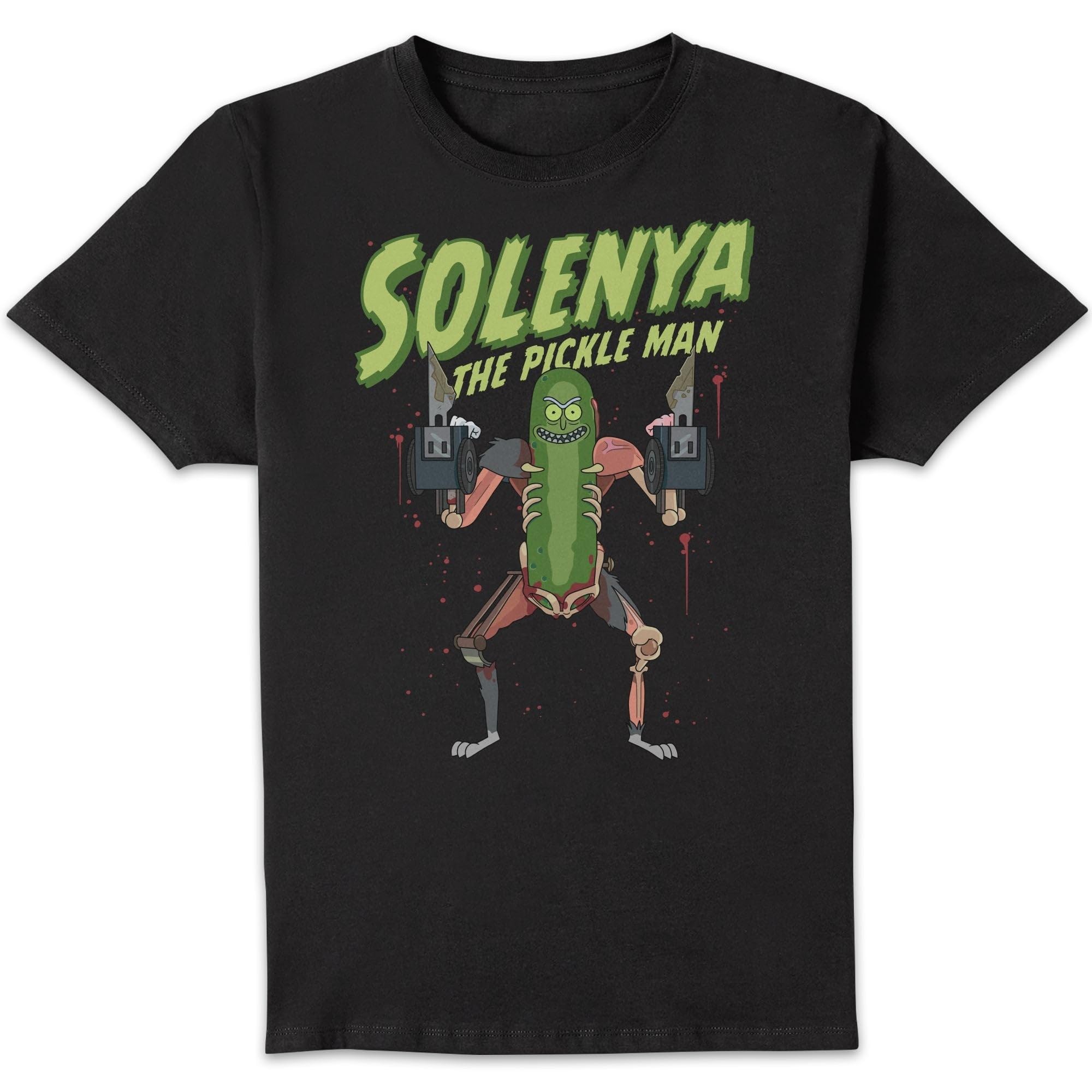 Zavvi Unisex Multi Rick And Morty Solenya Men's T-Shirt - Black M