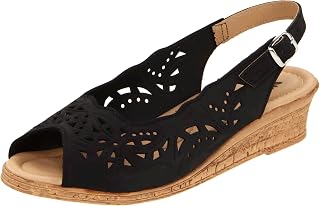 Spring Step Women's Orella Slingback Sandal,Black Nubuck,39 EU/8.5 M US Price In India