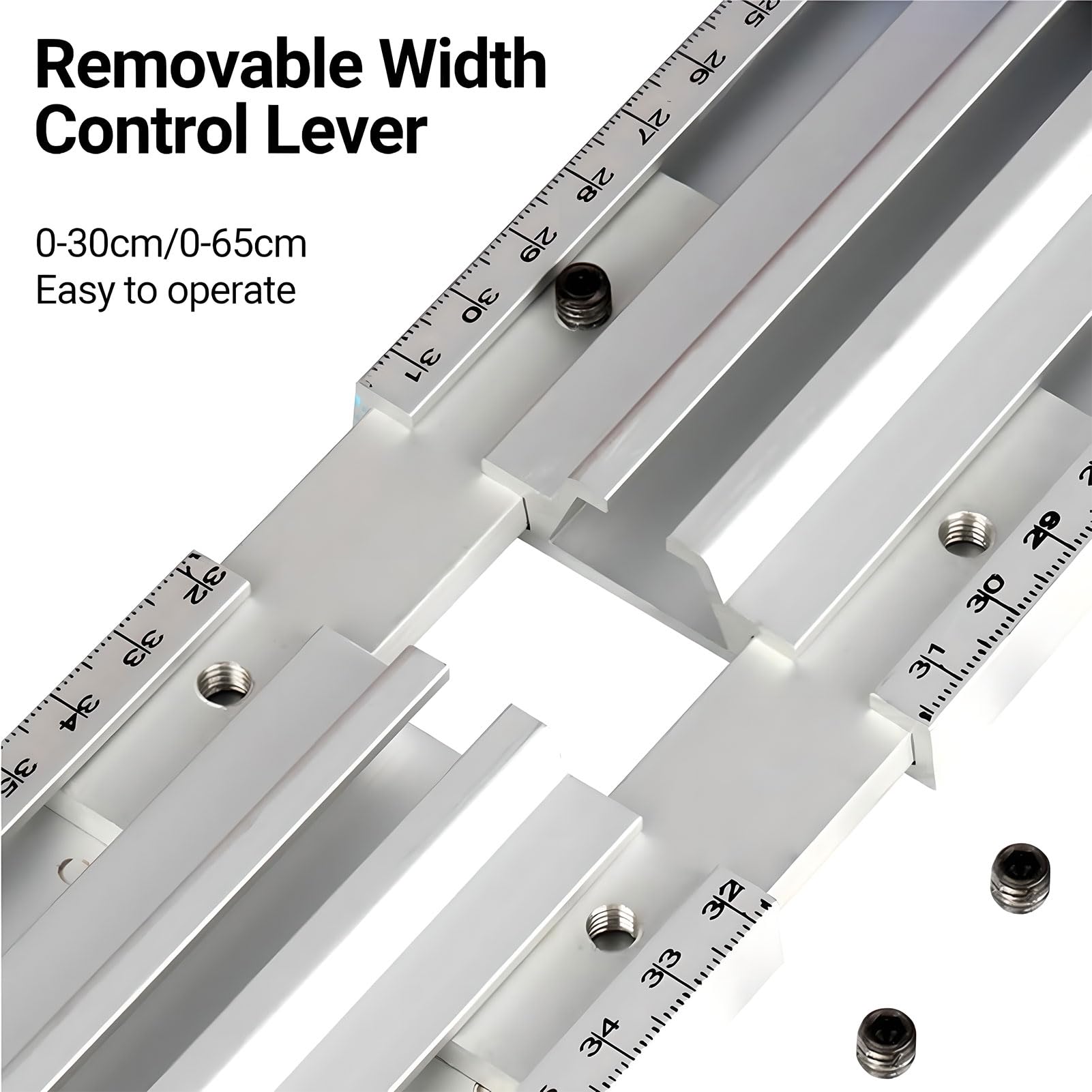 Poradnik Piły Okrągłej, Obróbka Drewna Poręcza Do Cięcia Z Regulowaną Odległością Cięcia 0-65 Cm, Okrągła Piła Stolarska, Aluminium Stolarki Do Stolarki