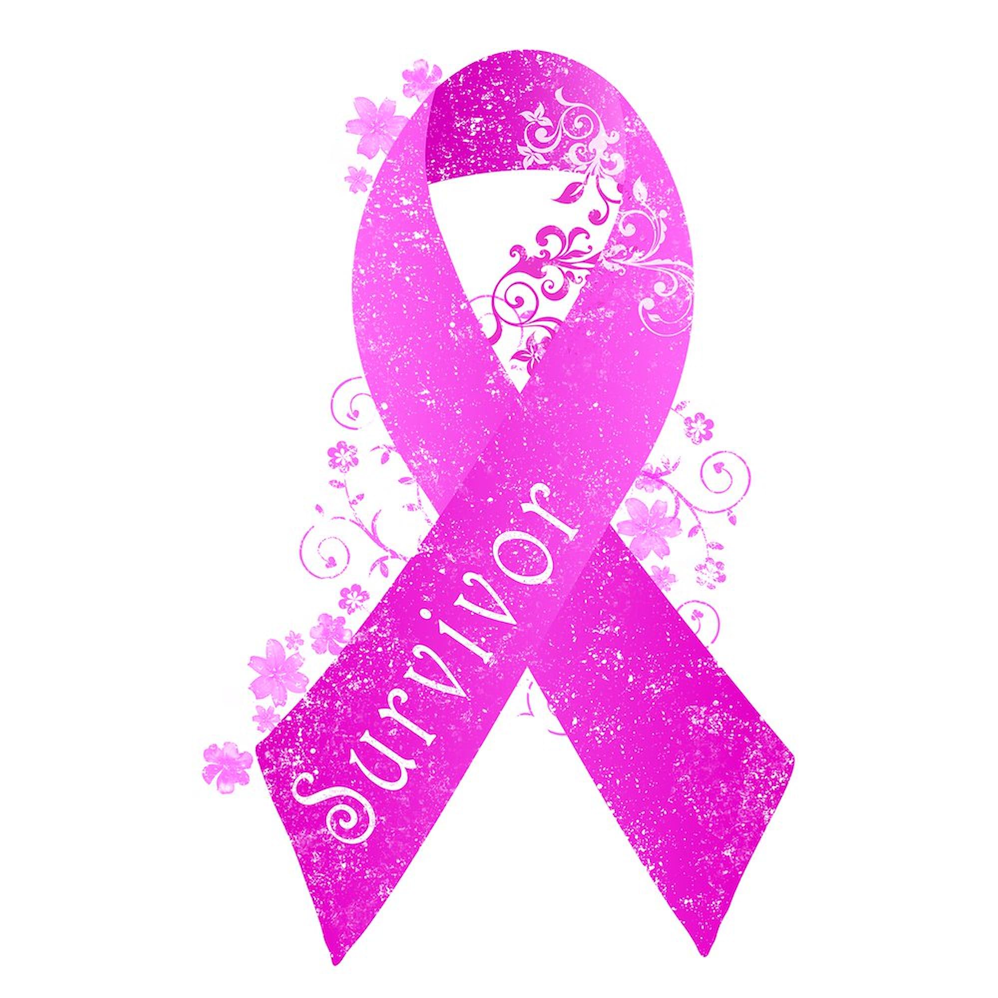 CafePress Breast Cancer Survivor Oval Car Bumper Sticker