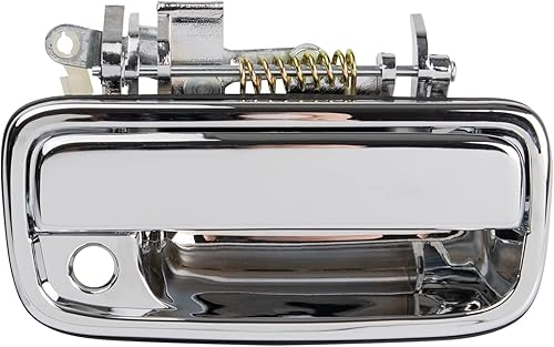 Miniatura 102 de TRQ Manija de puerta exterior texturizada LH del conductor trasero para Chevy GMC Pickup Truck SUV