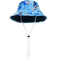 Boys Reversible Bucket Hat, UPF 50+ Sun Protection Sun Hat
