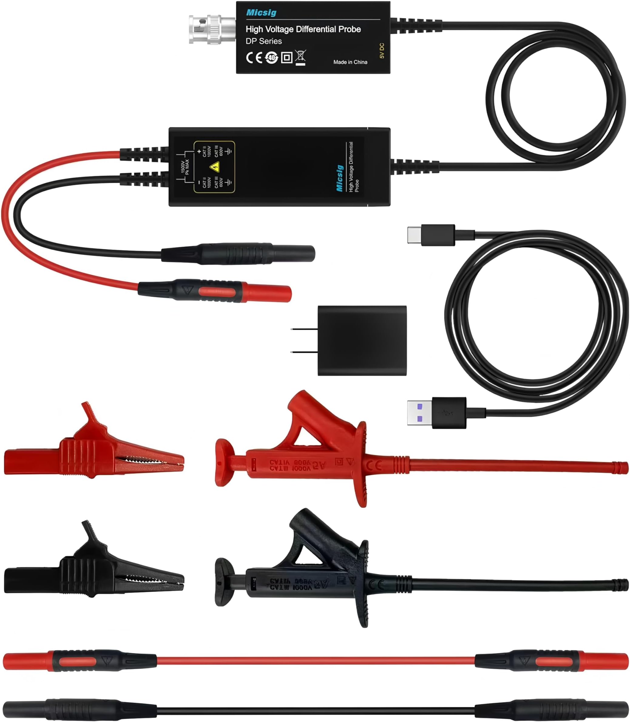 High Voltage Differential Probe DP/DP Series oscilloscopes Probe DP1500/DP700/DP3000/DP7000/DP701/DP1501/DP3001/DP702/DP1502/DP3002(DP701 150Mhz)
