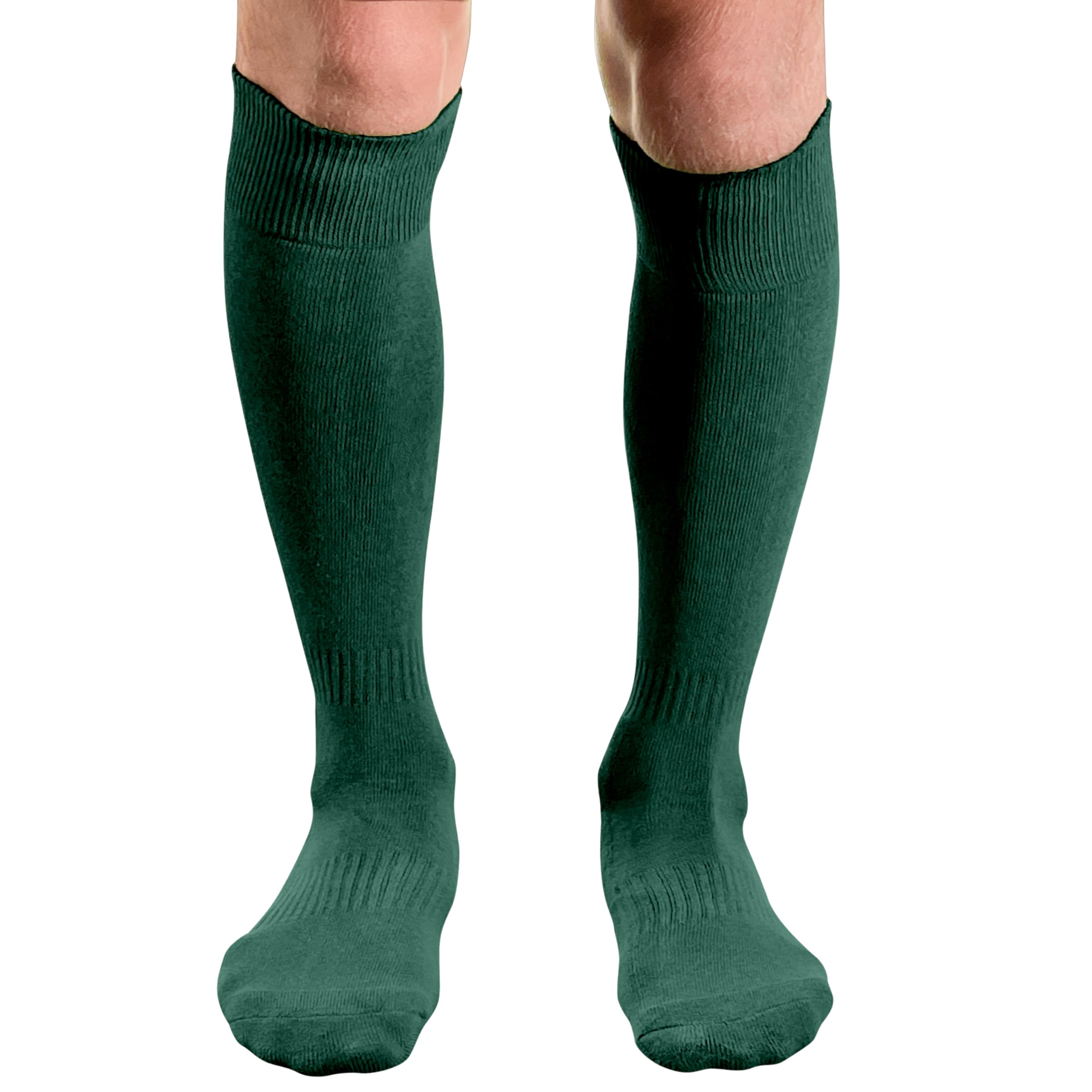 COUVER Cotton Terry-Cushioned Knee High Baseball Softball Multi-Sports Socks, 1 Pair