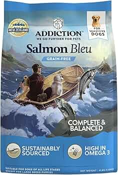 Amazon | アディクション ドッグフード グレインフリー サーモンブルー
